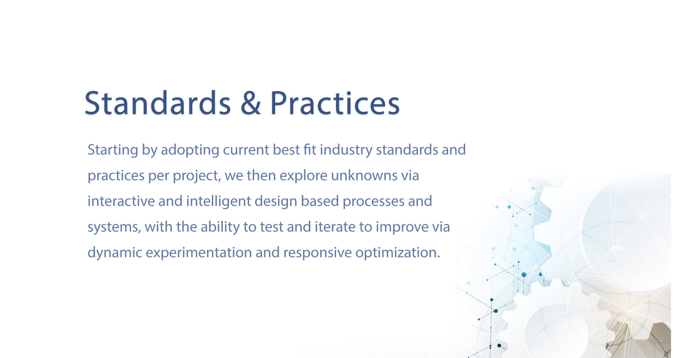 Standards & Practices